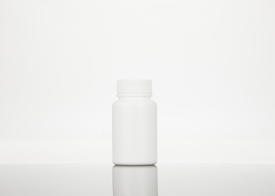 Bottiglie di plastica vuote bianche della medicina con il coperchio a vite 30ml 60ml 100ml