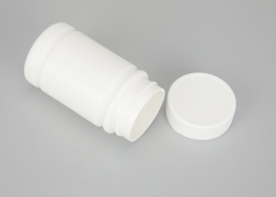Bottiglie di pillola di plastica del coperchio a vite 60ml 120ml bianche per il prodotto chimico della medicina