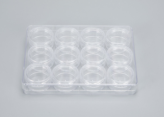 Potere cosmetico in plastica bianca da 120 ml su misura