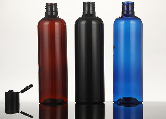 le bottiglie con tappo a vite di plastica della lozione 500ml viaggiano bottiglia del gel della doccia dello sciampo con il tappo superiore di Filp