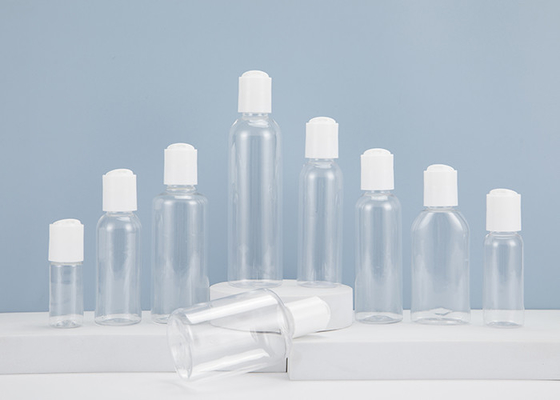 la plastica del giro di 0.5oz 1oz 2oz 3oz 4oz Cosmo imbottiglia il chiaro ANIMALE DOMESTICO con il cappuccio del disco della stampa