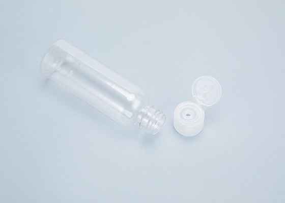 contenitore trasparente della bottiglia dell'ANIMALE DOMESTICO di plastica vuoto di 1oz 2oz 3oz 4oz con Flip Cap