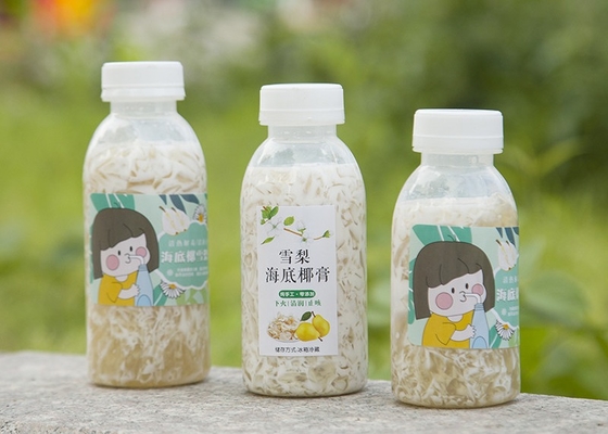 350ml pp mungono le bottiglie di plastica di riempimento a caldo resistente ad alta temperatura delle bottiglie del tè