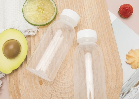 la bevanda di riempimento a caldo 350ml imbottiglia Juice Plastic Bottles For Liquor caldo
