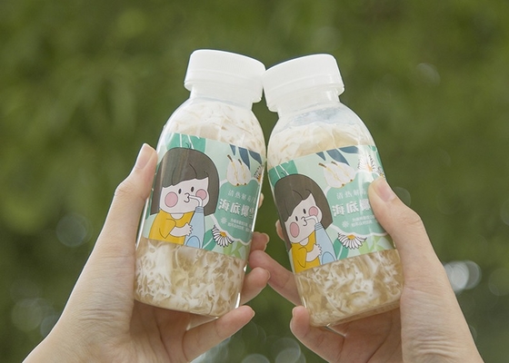 il tè del latte di soia di 400ml 14oz imbottiglia il quadrato termoresistente Juice Bottle Juicy di plastica