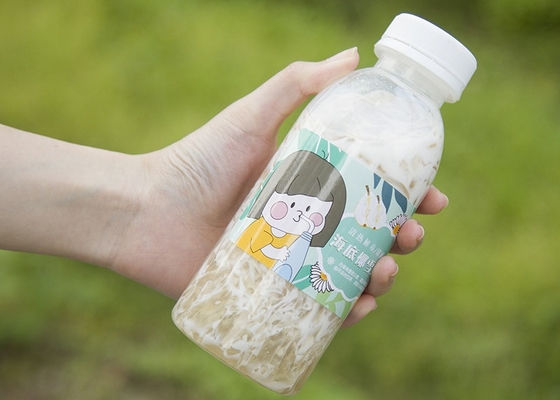 Bottiglia per tè a bolla di 250 ml di dimensioni medie personalizzata