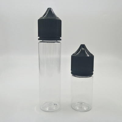 ISO Bottiglie di plastica a piccola vite 10ml 20ml 30ml 50ml 60ml