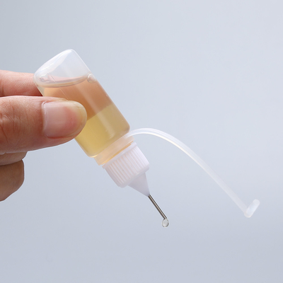 Bottiglie contagocce in plastica con flacone liquido TIP E in acciaio