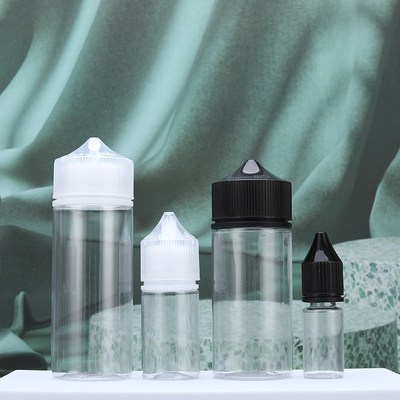Bottiglie per liquidi resistenti al gocciolamento e bottiglie di plastica per animali domestici 60 ml