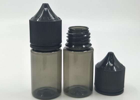 Bottiglie gocciolanti di plastica vuote e impermeabili con tappo