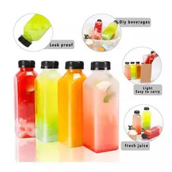 Stampa personalizzata di bottiglie di acqua potabile in plastica in PET da 500 ml per succhi e bevande