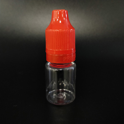 Bottellino di 5 ml in PET con anello a prova di manomissione