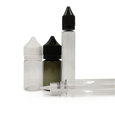 30 ml Bottiglia di succo E corta o lunga Bottiglia di plastica PET