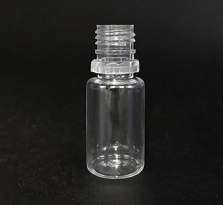 0 ml Bottiglie di plastica per gocciolanti per occhi liquidi schiacciati in massa Bottiglie per gocciolanti per occhi liquidi con tappi Bottiglia ricaricabile trasparente per liquidi olio