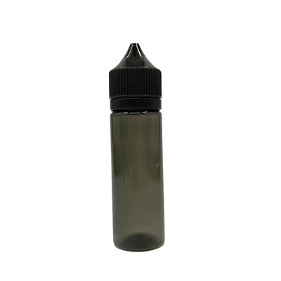 Bottiglia gocciolante (azzurro trasparente) RIUSSABILE, tappo a prova di bambino, applicatore a punta facile a gocciolare Bottiglie gocciolante con spremitura D