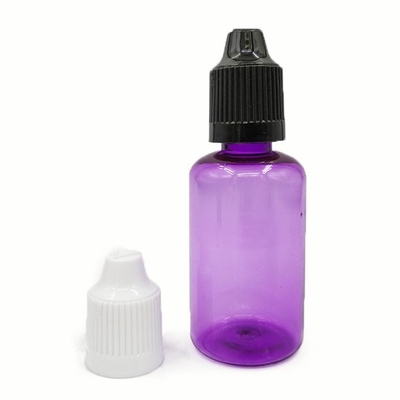 Bottiglie di plastica per goccioline da 30 ml Bottiglie per goccioline di liquido per occhi da spremere con tappi a prova di perdite