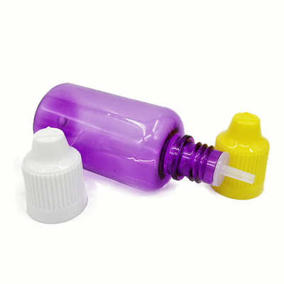 Bottiglie di plastica per goccioline da 30 ml Bottiglie per goccioline di liquido per occhi da spremere con tappi a prova di perdite