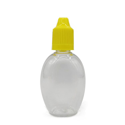 Bottiglie di plastica ovali e quadrate di 30 ml