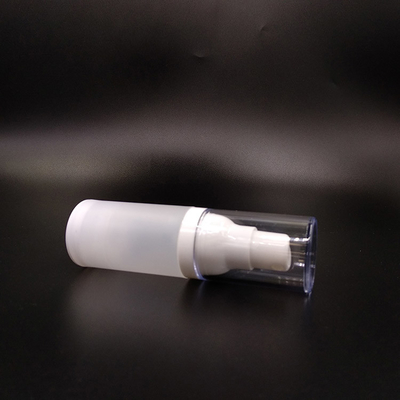 Contenitori cosmetici in plastica rotondi da 30 ml Dispensatori di liquidi sintetici con chiusura a tappo