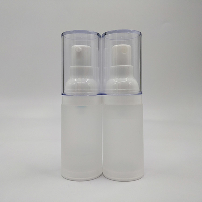 Bottiglie di lozione di plastica per animali domestici con stampa a schermo e volume 50ml 30ml