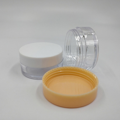 Vaso cosmetico in plastica a superficie liscia 10ml 15ml 30ml 60ml 80ml 100ml 120ml 150ml Piccolo