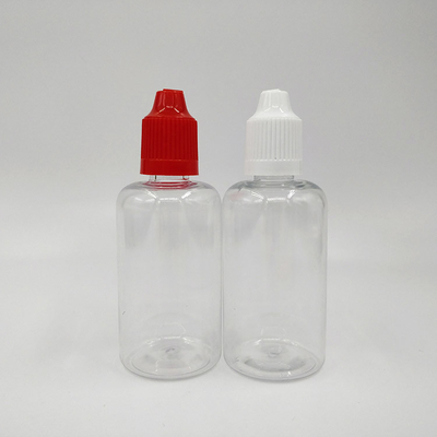 Materiale PET da 50 ml con tappo in PP Bottiglie di plastica per goccioline