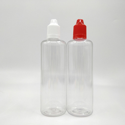 Bottiglie di plastica da 100 ml Bottiglie trasparenti