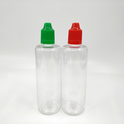 Bottiglie di plastica da 100 ml Bottiglie trasparenti