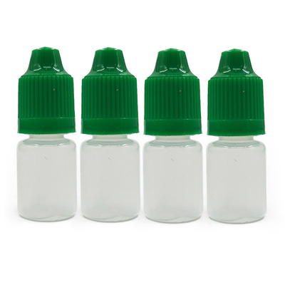 5 ml di gocciolante trasparente da spremere in PE