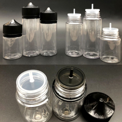 Stampa a schermo E Bottiglia liquida 10ml 15ml 30ml 60ml 80ml 100ml PET