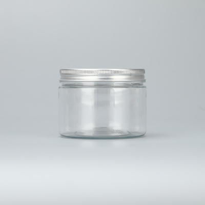 Contenitori per barattoli di plastica di stampa su misura di 65 mm di diametro e materiale di lunga durata