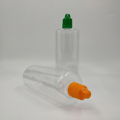Bottiglie di plastica da 180 ml con gocciolante personalizzato