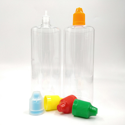 Bottiglie di plastica da 180 ml con gocciolante personalizzato