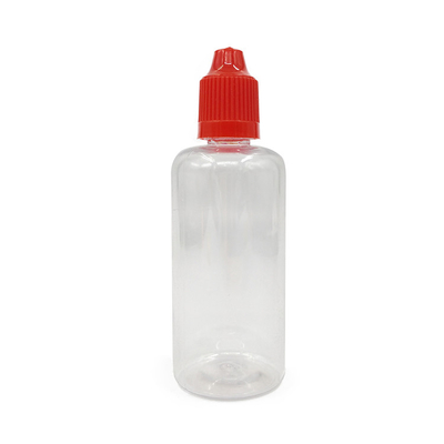 Bottiglie di plastica personalizzate da 60 ml con tappo appuntito