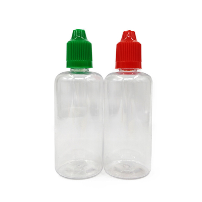Bottiglie di plastica personalizzate da 60 ml con tappo appuntito