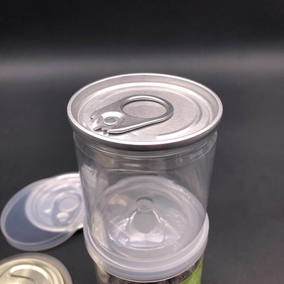 Boccone di 100 ml di plastica per biscotti per alimenti con anello di trascinamento