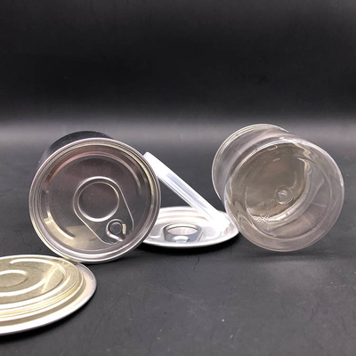 Boccone di 100 ml di plastica per biscotti per alimenti con anello di trascinamento