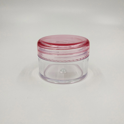 2g 3g 5g Cosmetici campione contenitore vuoto di plastica trasparente cosmetici vaso con coperchio