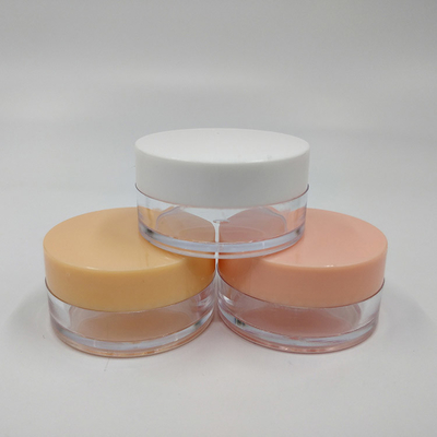 Vaso cosmetico in plastica personalizzato 10ml 15ml 30ml 60ml 80ml 100ml 120ml 150ml Superficie liscia
