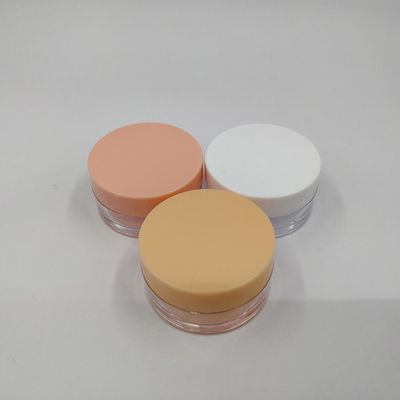 Vaso cosmetico in plastica personalizzato 10ml 15ml 30ml 60ml 80ml 100ml 120ml 150ml Superficie liscia