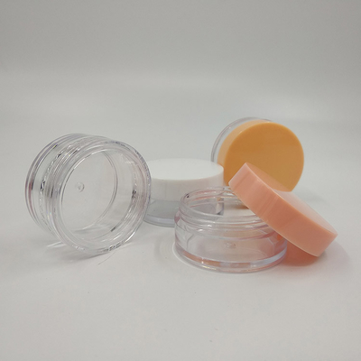 Vaso cosmetico in plastica personalizzato 10ml 15ml 30ml 60ml 80ml 100ml 120ml 150ml Superficie liscia