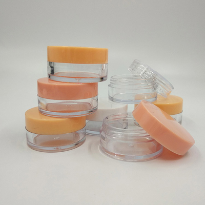 Vaso cosmetico in plastica personalizzato 10ml 15ml 30ml 60ml 80ml 100ml 120ml 150ml Superficie liscia