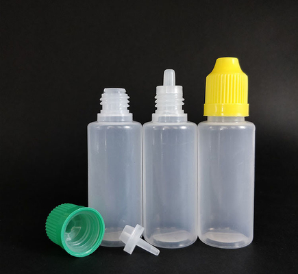 Personalizza le bottiglie di plastica in nero trasparente con tappo a vite
