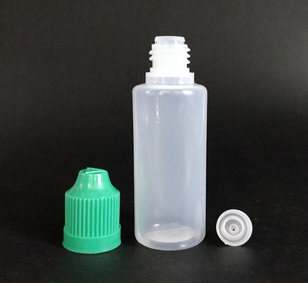 Personalizza le bottiglie di plastica in nero trasparente con tappo a vite