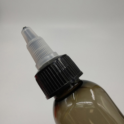 Dispositivi di etichetta personalizzati Bottiglie di plastica a vite per imballaggi liquidi