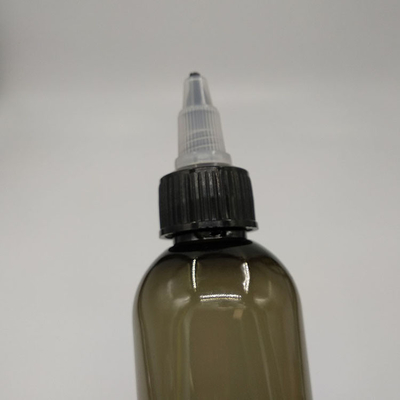 Stampa personalizzata di piccole bottiglie di plastica da 70 ml con tappi a vite