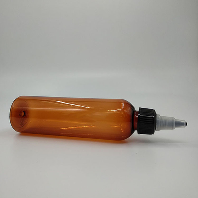 Stampa personalizzata di piccole bottiglie di plastica da 70 ml con tappi a vite