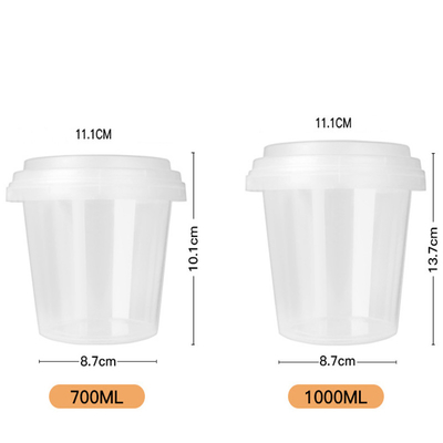 Confortevole vaso da tè a bolla per latte e bevande