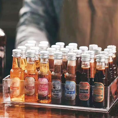 Bottiglie di succo uniche per vino Bottiglie di plastica trasparenti con campione gratuito