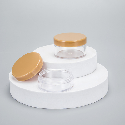 Contenitore cosmetico in plastica stampato su misura sigillato con guarnizione sensibile alla pressione